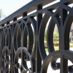 wrought iron gate