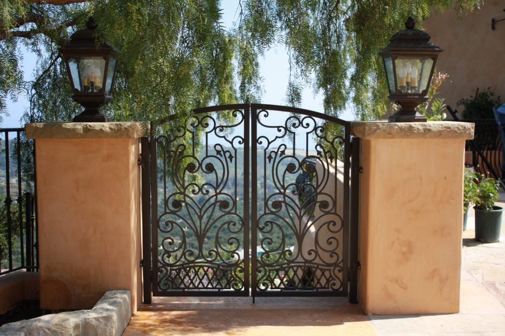 wrought iron gate image 3