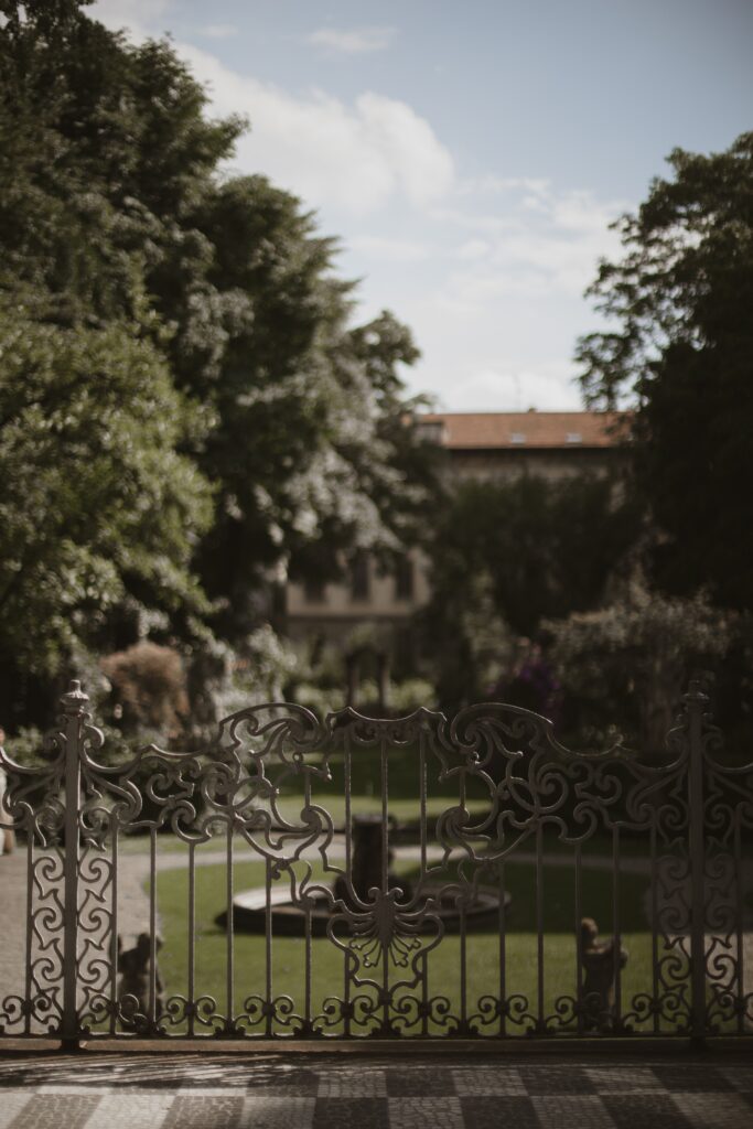 wrought automatic gate